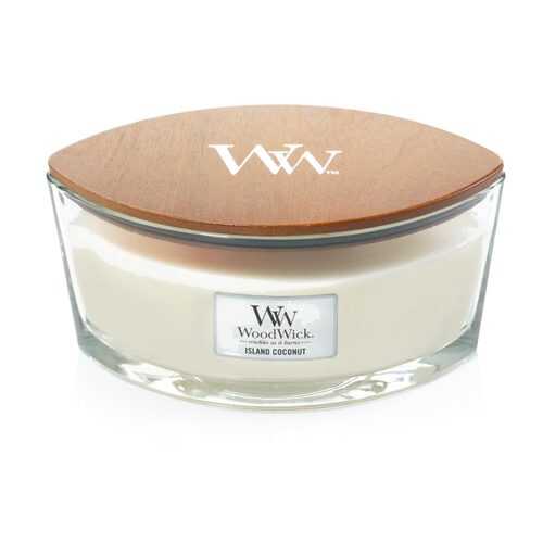 Аромасвеча Woodwick эллипс Кокосовый остров в Фамилия