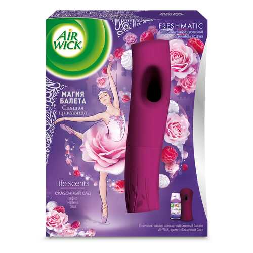 Освежитель воздуха Air Wick freshmatic сказочный сад 250 мл в Фамилия
