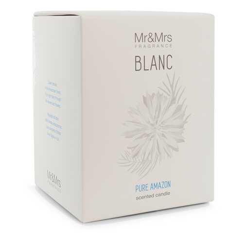 Свеча ароматическая Mr&Mrs Fragrance Blanc аромат №15 Мальдивский бриз в Фамилия