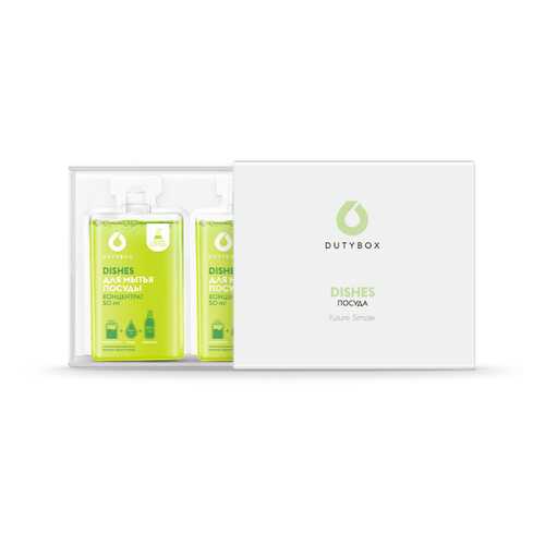 DutyBox 2 касулы седства для мытья посуды серии Dishes в пенале (2*50мл) в Фамилия