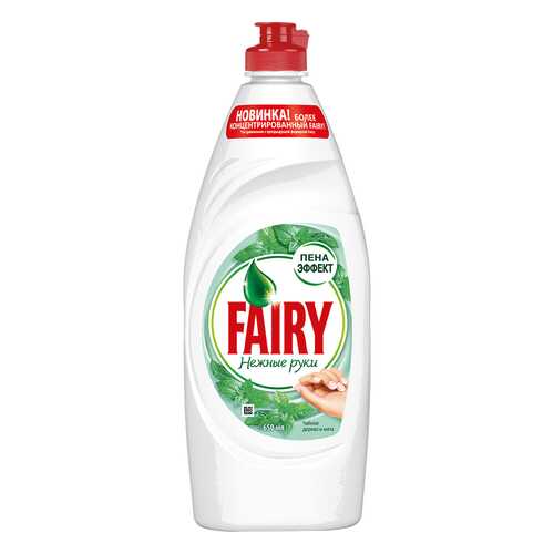 Средство для мытья посуды Fairy чайное дерево и мята 650 мл в Фамилия