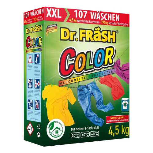 Dr.frash порошок стиральный dr.frash color автомат 4,5 кг в Фамилия