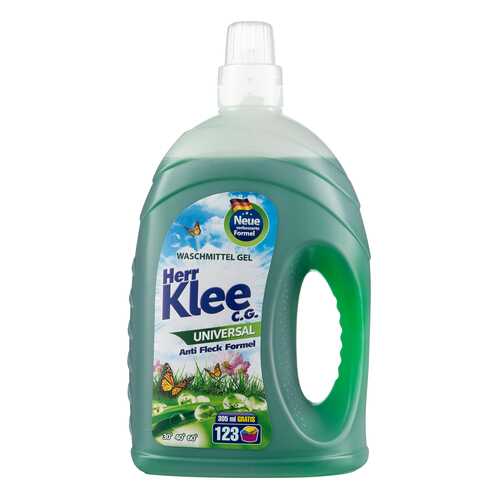 Гель для стирки Herr Klee Universal универсальный 4305 мл 123 стирки Германия в Фамилия