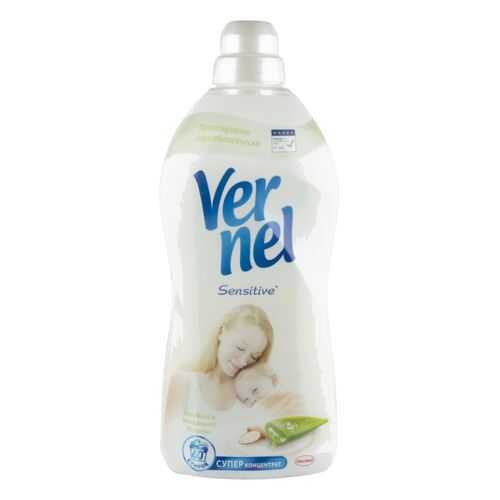 Ополаскиватель для белья Vernel sensitive алоэ вера и миндальное молочко 1.82 л в Фамилия