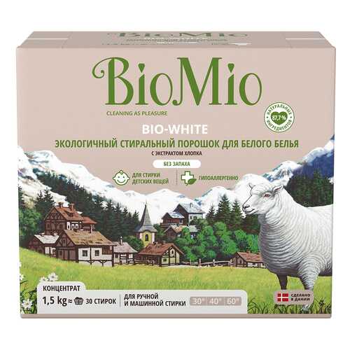 Порошок для стирки BioMio для белого белья 1.5 кг в Фамилия