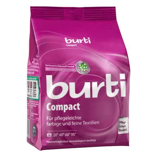 Порошок для стирки Burti для цветного белья 893 г в Фамилия