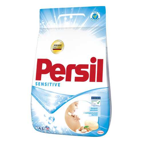 Порошок для стирки Persil sensitive 4.5 кг в Фамилия