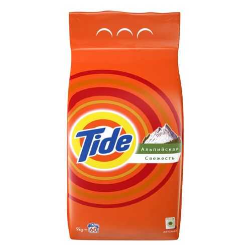 Порошок для стирки Tide альпийская свежесть автомат 9 кг в Фамилия