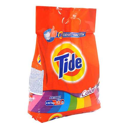 Порошок для стирки Tide color автомат 4 кг в Фамилия
