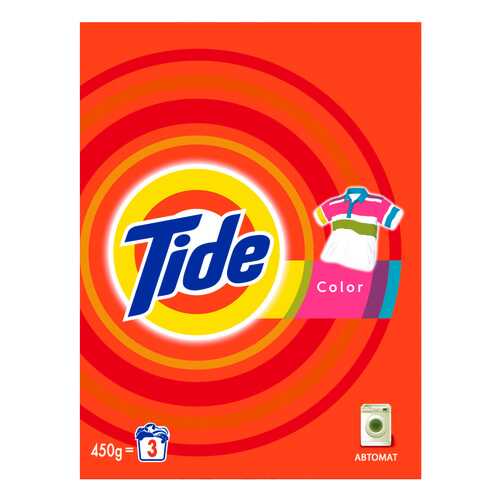 Порошок для стирки Tide color автомат 450 г в Фамилия