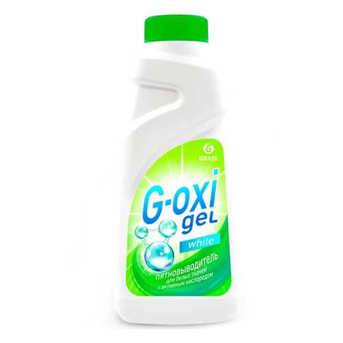 Пятновыводитель-отбеливатель Gras для белых тканей с активным кислородом g-oxi gel 0.5 л в Фамилия