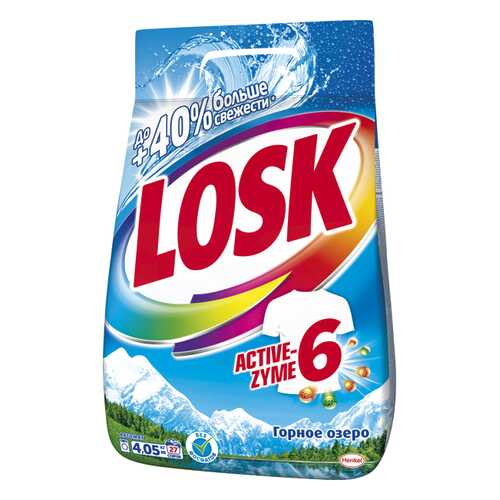 Стиральный порошок Losk горное озеро 4.05 кг в Фамилия