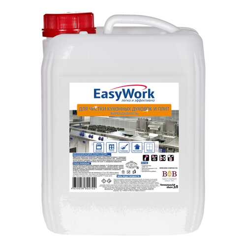 Чистящее средство для плит EasyWork жироудалитель 5 л в Фамилия