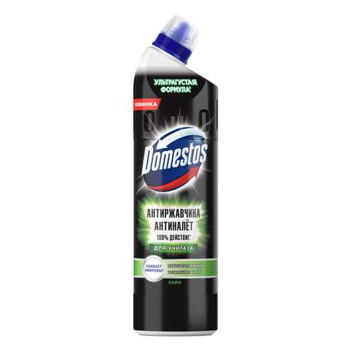 Чистящее средство Domestos лайм для унитаза антиржавчина антиналет 750 мл в Фамилия
