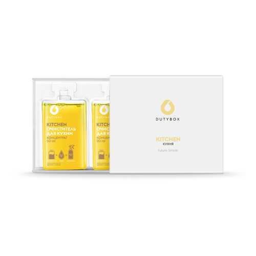 DutyBox 2 капсулы средства для удаления жира и нагара серии Kitchen (2*50мл) в Фамилия