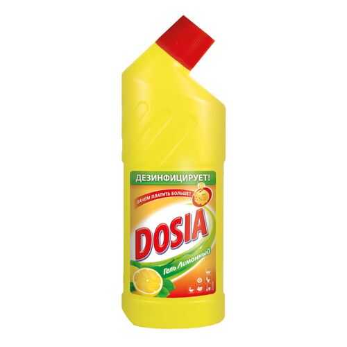 Гель для унитаза Dosia лимонный 750 мл в Фамилия