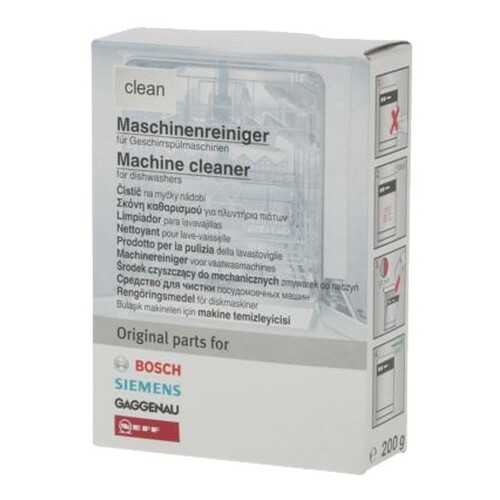 Средство Bosch для очистки посудомоечных машин в Фамилия