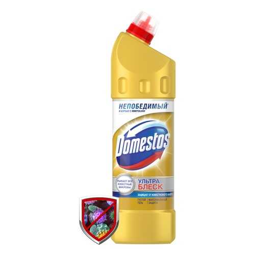 Средство для унитаза гель Domestos блеск 7 ультра 1 л в Фамилия