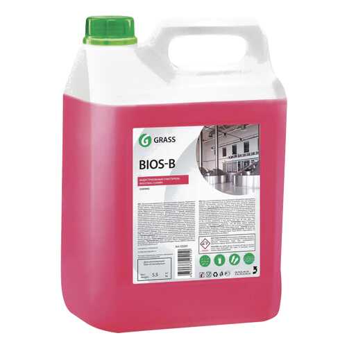 Средство Grass bios b концентрат моющее щелочное для промышленного оборудования 5.5 кг в Фамилия