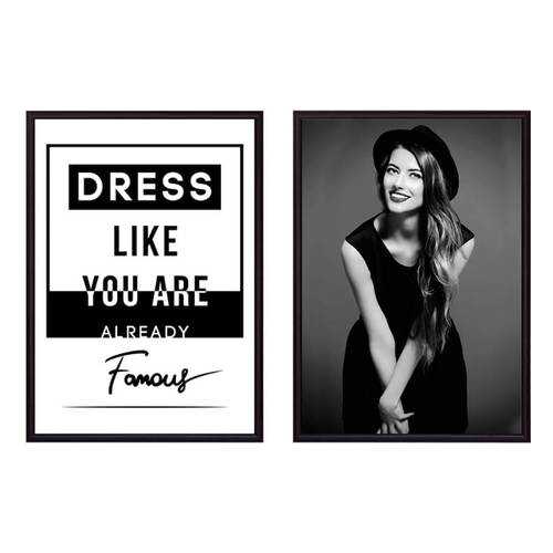 Набор постеров Коллаж Fashion №37 70х110 см в Фамилия