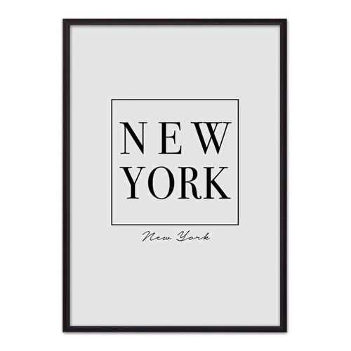 Постер в рамке New-York 30х40 см в Фамилия