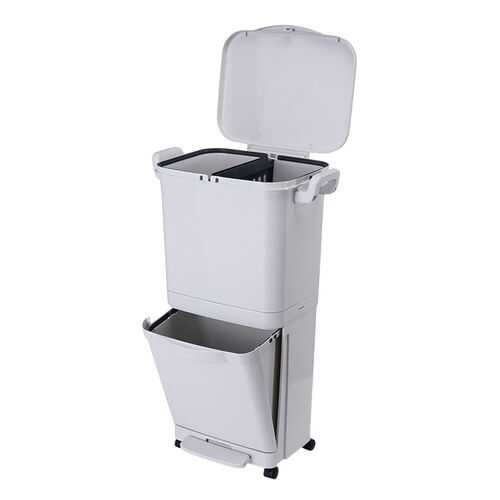 Бак для мусора Xiaomi Nakko Double Layer Sorting Trash Can 45L (White) в Фамилия