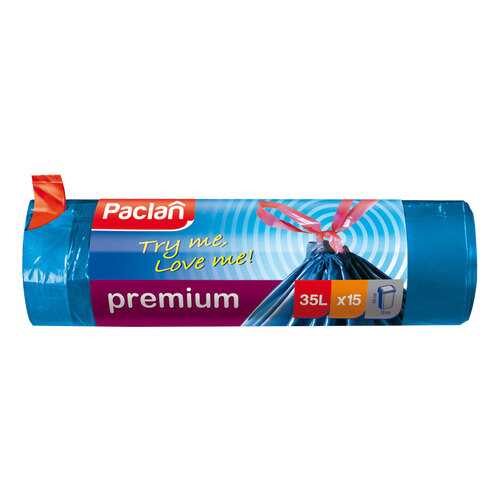 Мешок для мусора Premium 35л 15шт в Фамилия