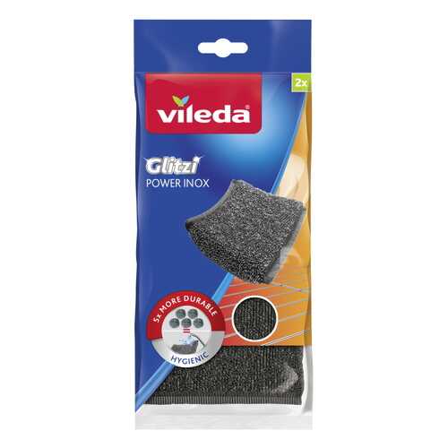 Губка для посуды Vileda Инокс Пауэр 2 шт в Фамилия