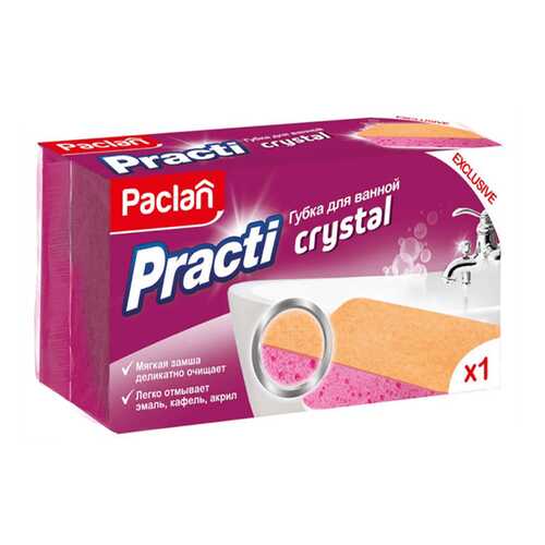Губка Practi Crystal для ванной в Фамилия