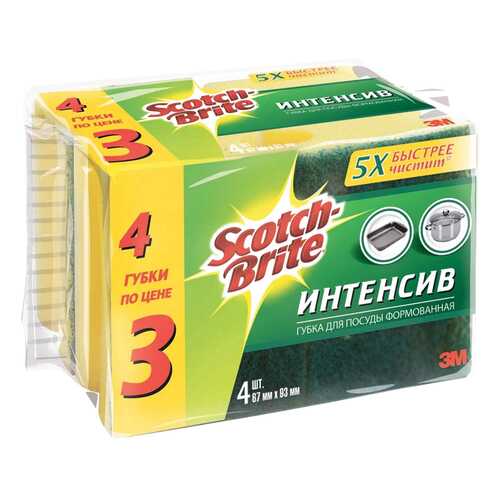 Губка Scotch-Brite HD-N-7090-4 в Фамилия