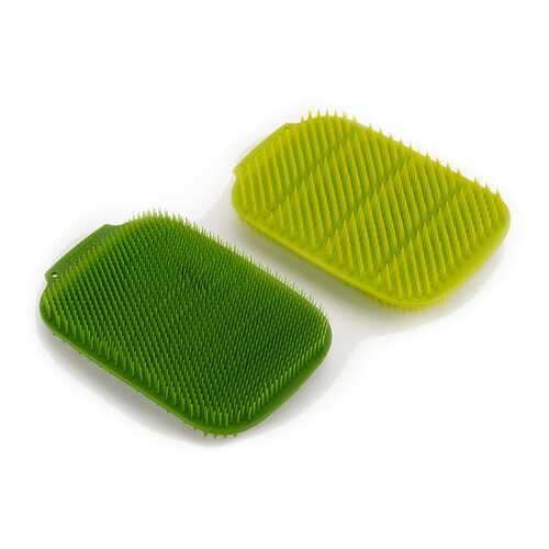 Набор Joseph Joseph из 2 малых щеток для мытья посуды CleanTech Зеленый в Фамилия