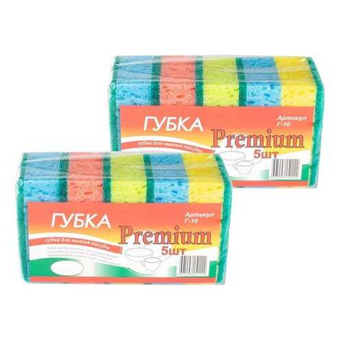 Verona Premium, губка для посуды, 10 шт в Фамилия