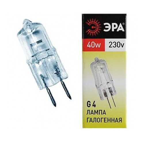 Лампа галогенная ЭРА G4-JCD-40W-230V-Cl в Фамилия