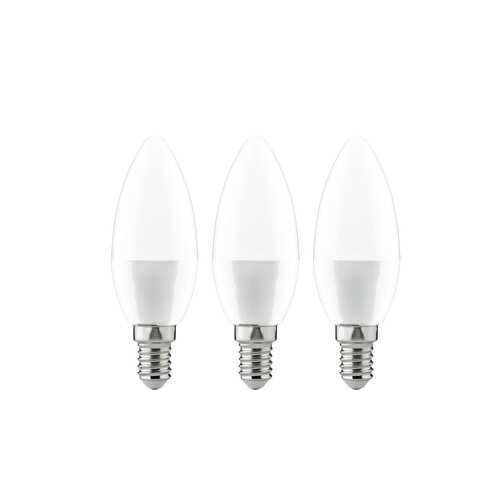 Лампа LED 3er-Pack Kerze 4W E14 230V 2700K 28426 в Фамилия