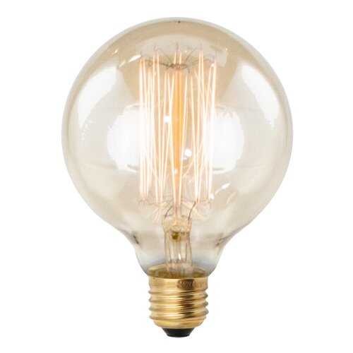 Лампа накаливания (UL-00000478) E27 60W шар золотистый IL-V-G80-60/GOLDEN/E27 VW01 в Фамилия