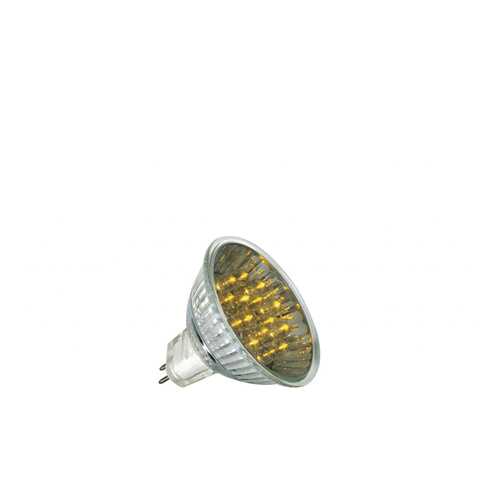 Лампа рефлекторная светодиодная LED, 1W GU5,3 желтая 28003 в Фамилия
