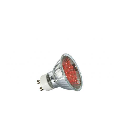 Лампа рефлекторная светодиодная LED, красный 1W GU 10 28007 в Фамилия