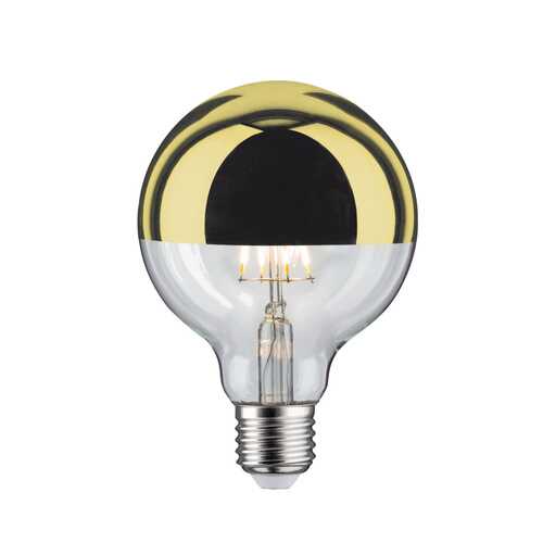 Лампа шар LED G95 Kopfsp 520lm E27 6W gold dim 28675 в Фамилия