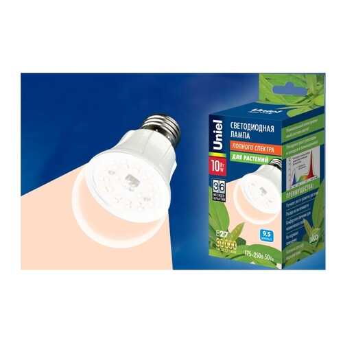 Лампа светодиодная для растений (UL-00001820) E27 10W LED-A60-10W/SPFR/E27/CL PLP01WH в Фамилия