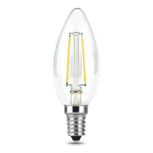 Лампа светодиодная Gauss Filament E14 11W (750lm) 4100K, прозрачная, нитевидная, 103801211 в Фамилия