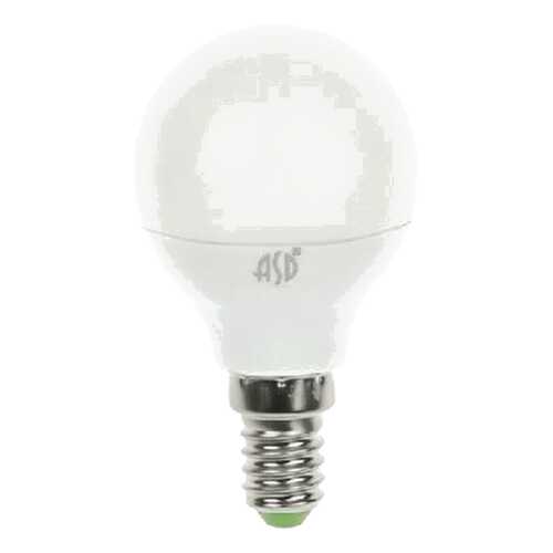 Лампочка ASD LED-ШАР-standard 7.5Вт 160-260В Е14 3000К 600Лм в Фамилия