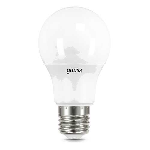 Лампочка Gauss LED A60 globe 7 Вт Светодиодная в Фамилия