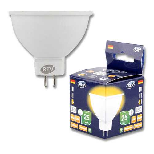 Лампочка светодиодная LED, MR16 GU5.3 3W 2700K теплый свет в Фамилия