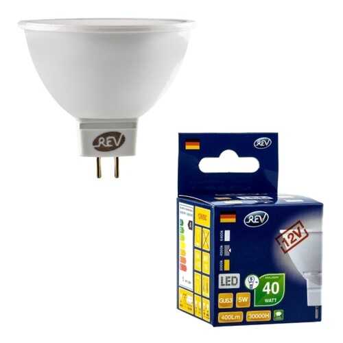 Лампочка светодиодная LED, MR16 GU5.3 5W 4000K холодный свет, H-48 в Фамилия