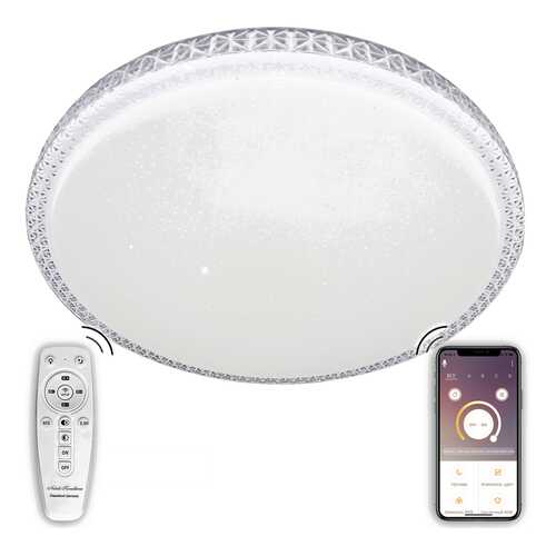 Люстра 80W Natali Kovaltseva, LED LAMPS 81078 Управление с пульта ДУ, смартфона, планшета в Фамилия