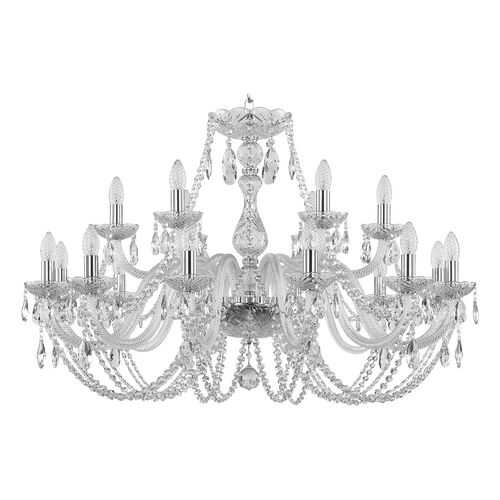 Люстра хрустальная 101/12+6/360 Ni Bohemia Ivele Crystal в Фамилия