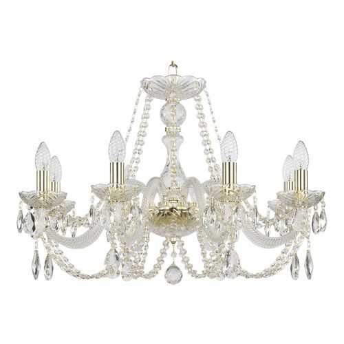 Люстра хрустальная 101/8/240 G Bohemia Ivele Crystal в Фамилия
