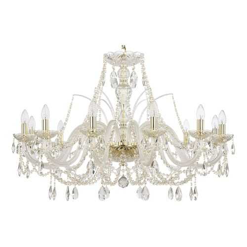 Люстра хрустальная 105/12/360 G Bohemia Ivele Crystal в Фамилия
