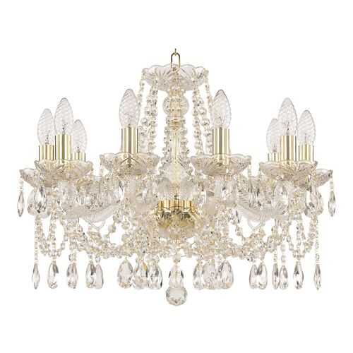 Люстра хрустальная 107/10/200 G Bohemia Ivele Crystal в Фамилия
