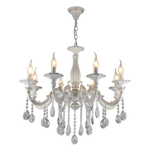 Люстра подвесная 8*60Вт E14 IMEX KL.3056-8-P WH в Фамилия